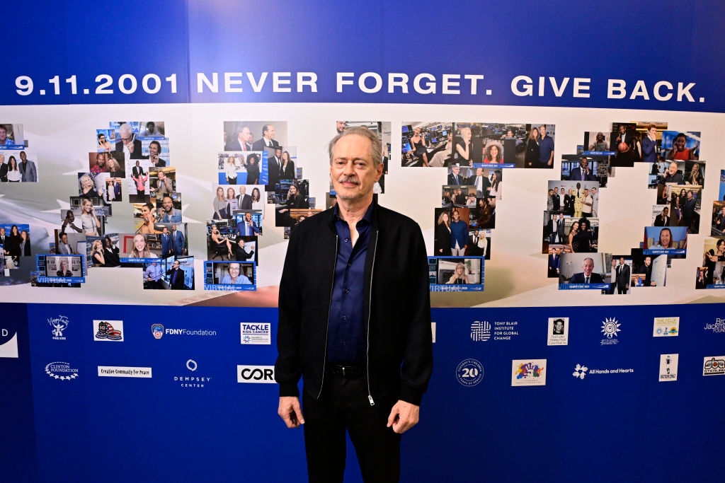 Steve Buscemi, aone of the celebrities who have a 9/11 story, attends Charity Day 2024 in New York