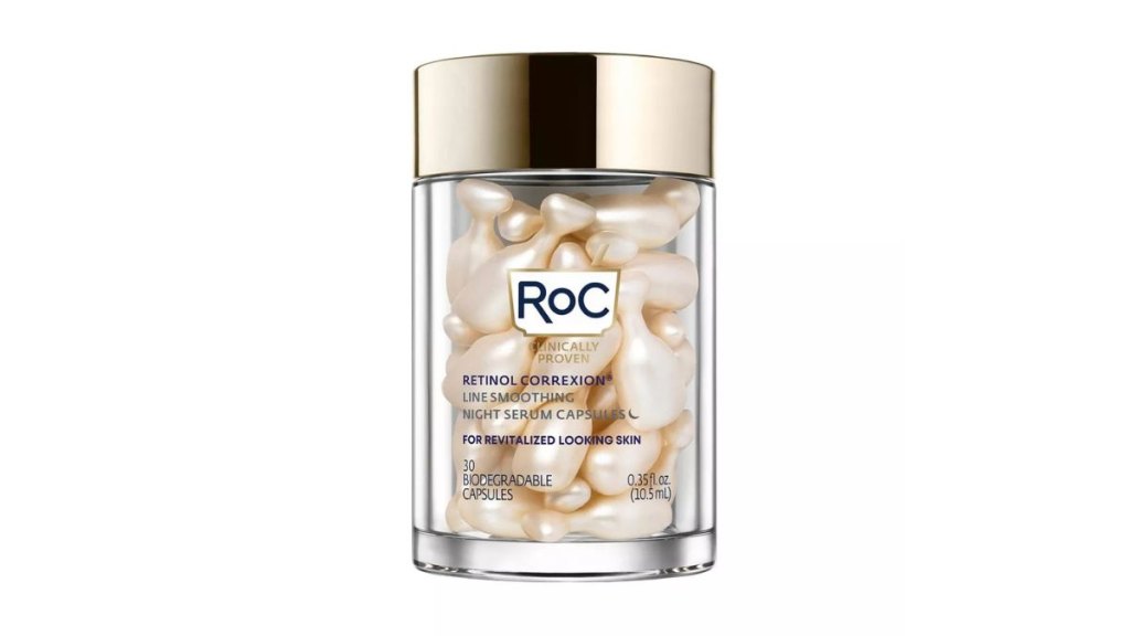 RoC Retinol Correction Line Smoothing Night Serum Capsules