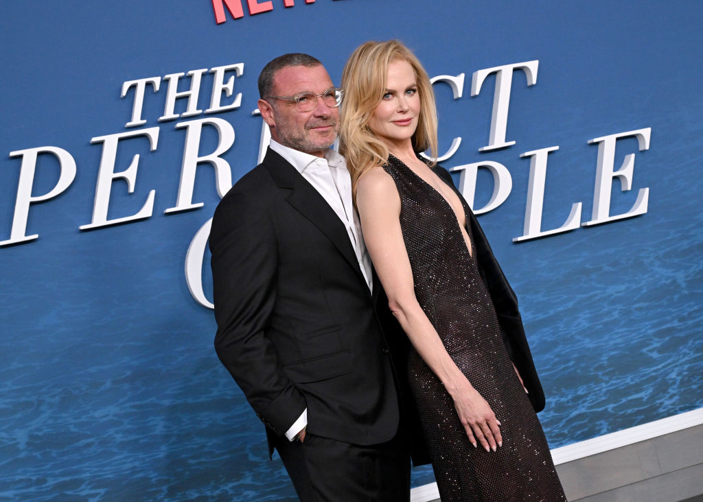 Nicole Kidman and Liev Schreiber at the premiere of 'The Perfect Couple'