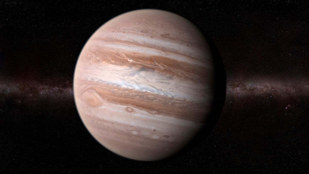 Jupiter, computer artwork.