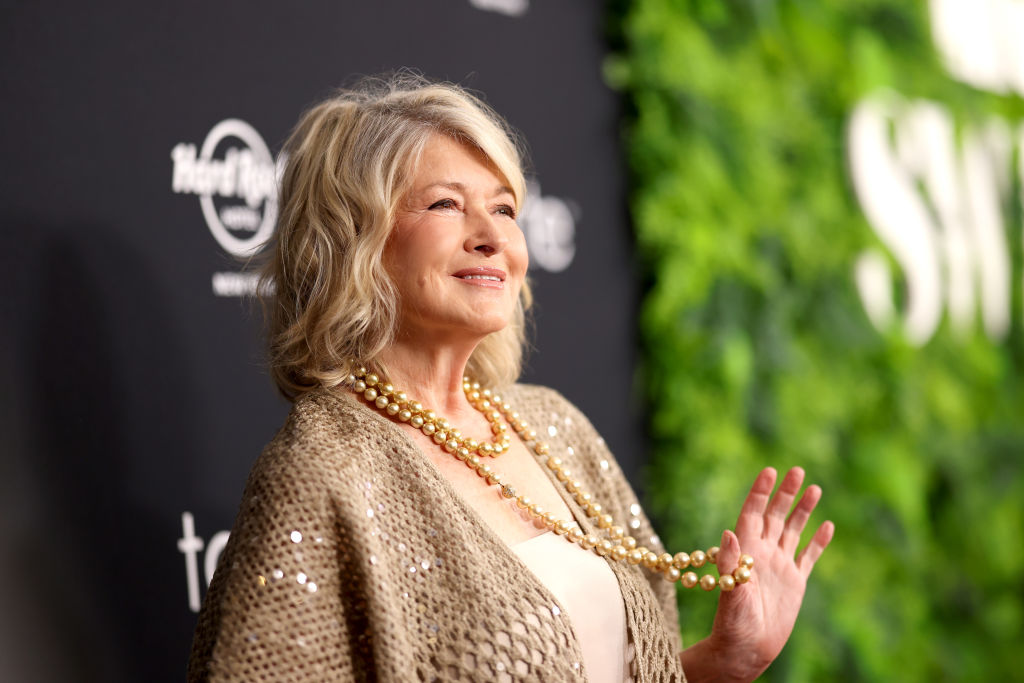 martha stewart at the the Sports Illustrated Swimsuit 2024 Issue Release