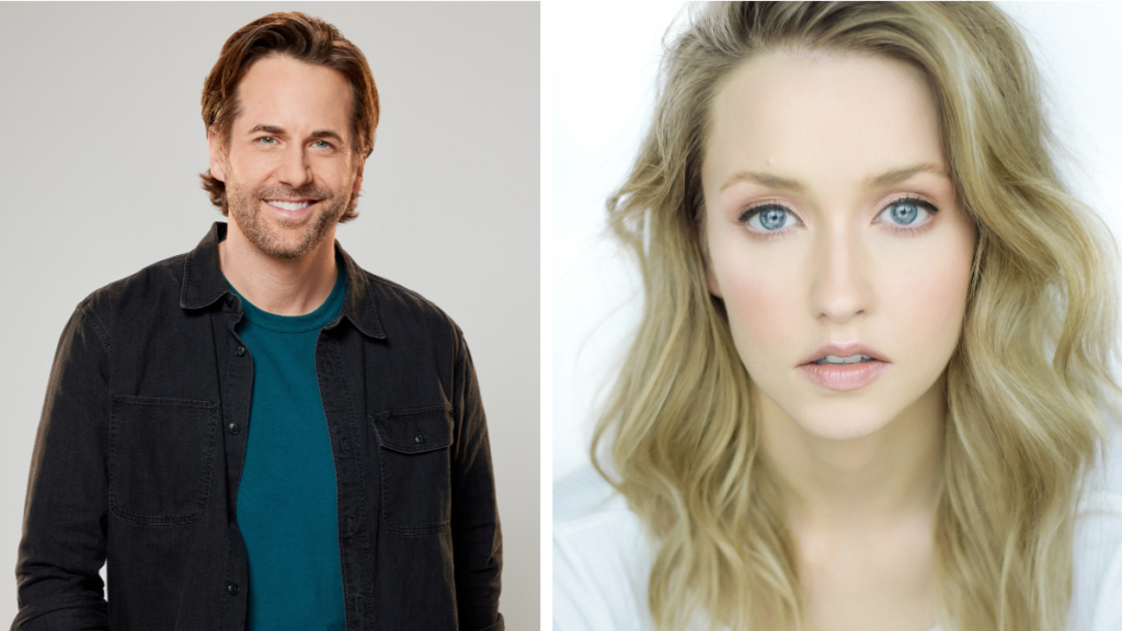 Niall Matter and Emily Tennant