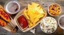 array of NFL football stadium foods