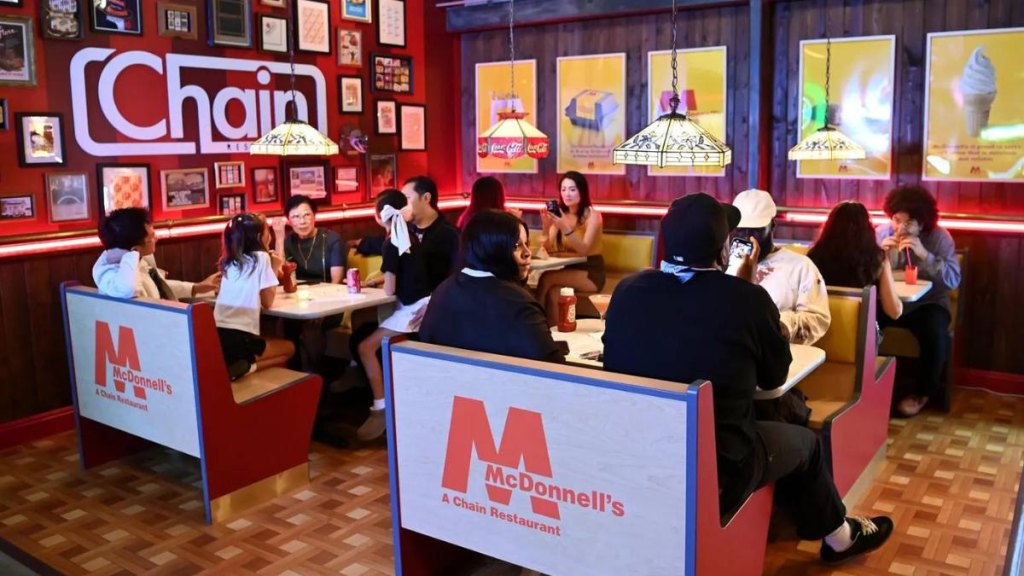 McDonnell's Pop up experience
