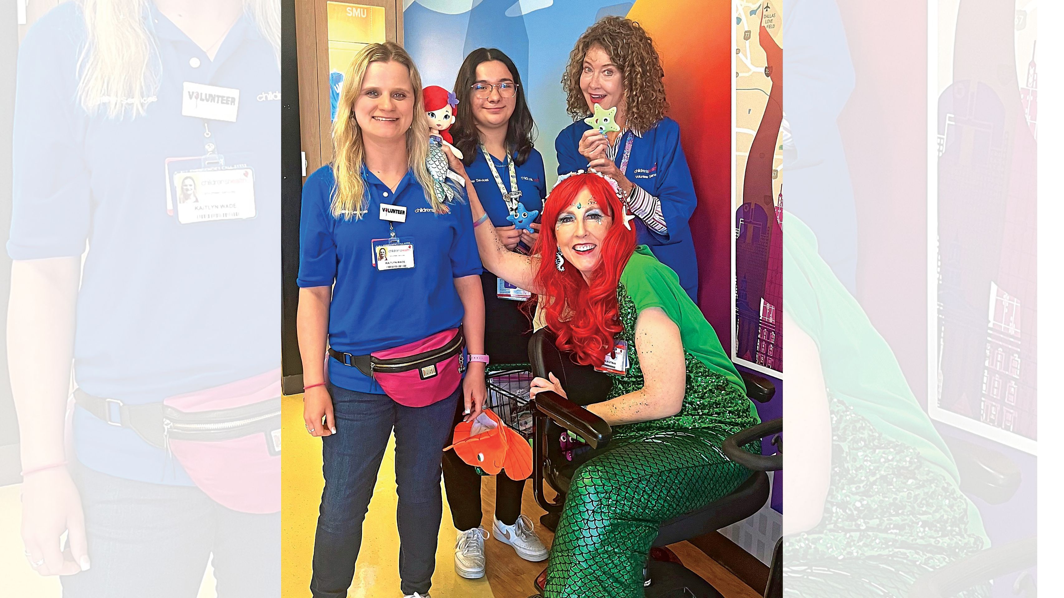 Mermaid Malia stops by