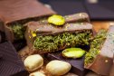 Dubai chocolate bar as part of a recipe guide for making it
