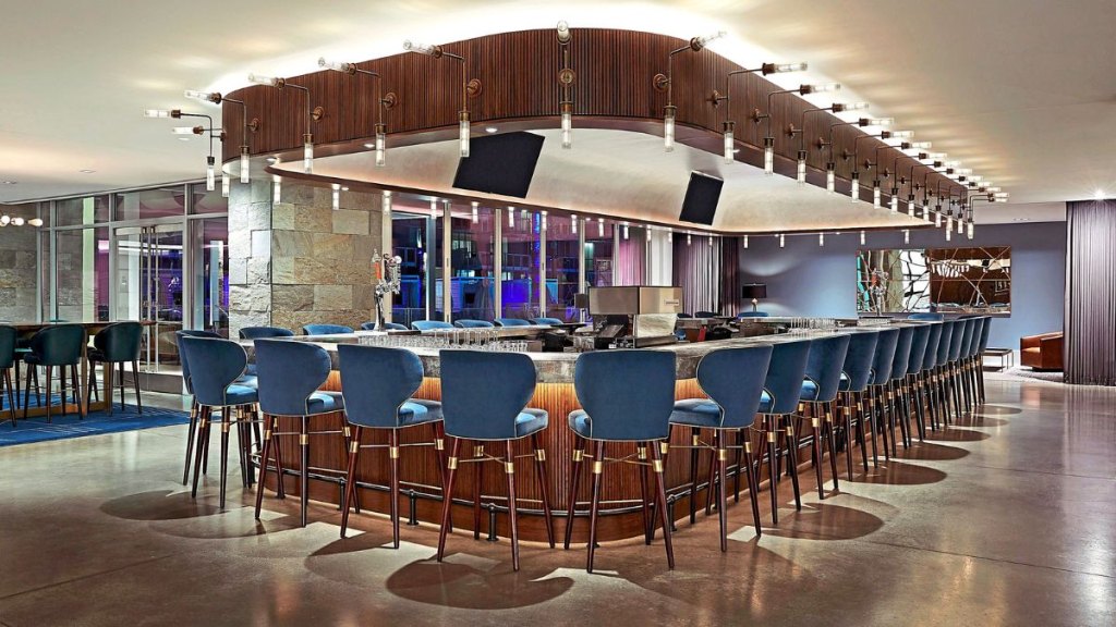 Enjoy fine dining at the resort's Hearth '61 restaurant  