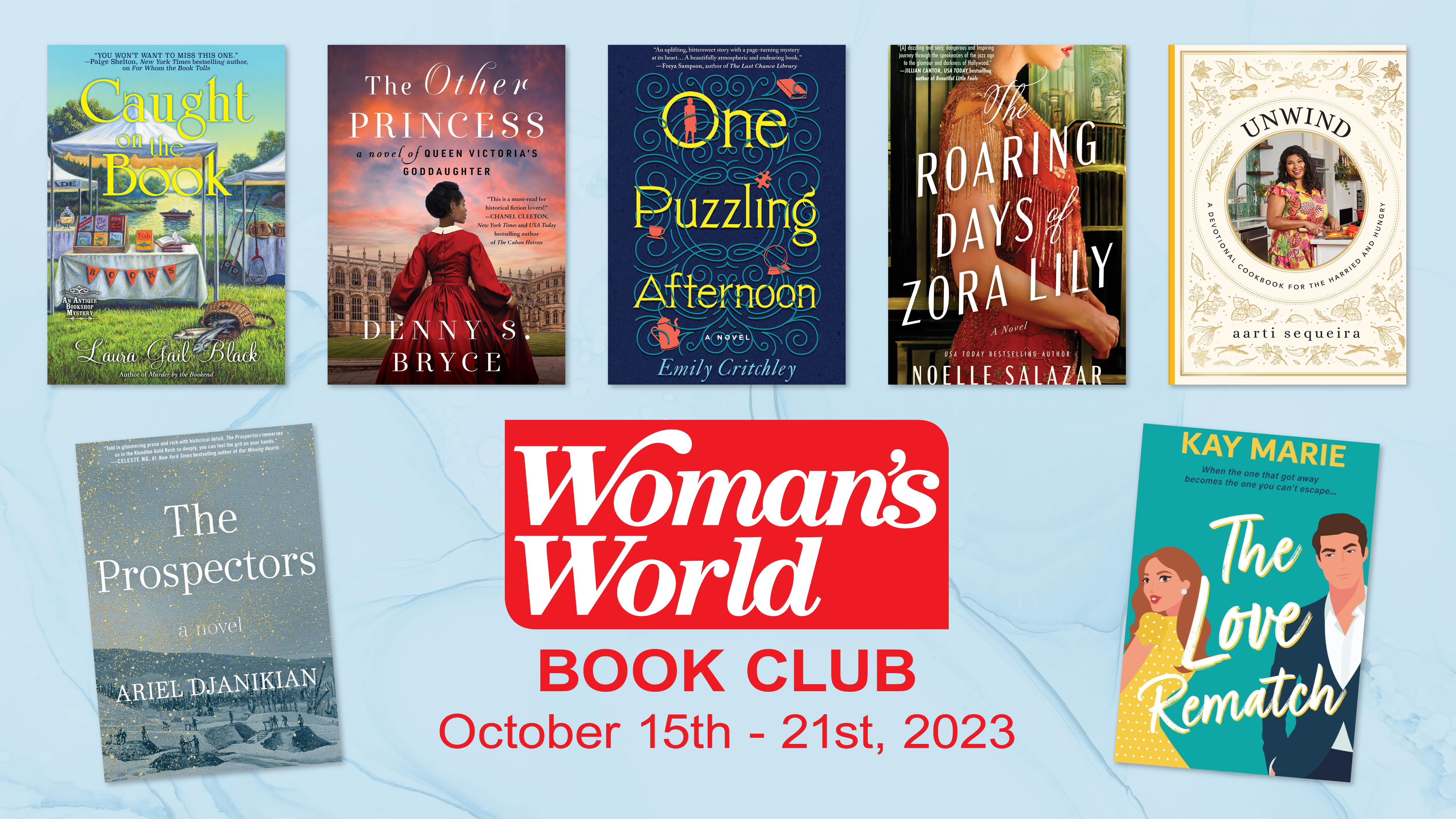 WW Book Club for October 15th — 21st, 2023 - Woman's World