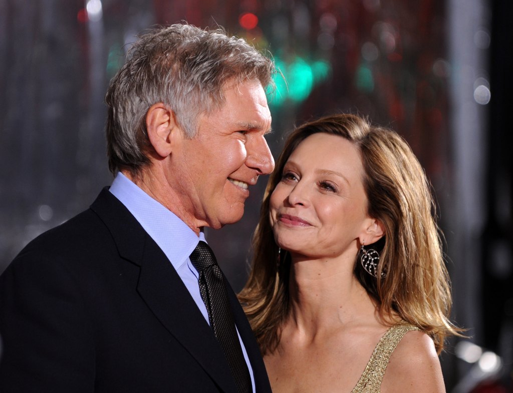 Actor Harrison Ford and Calista Flockhart, actress arrives at the premiere of CBS Films' "Extraordinary Measures" held at the Grauman's Chinese Theatre on January 19, 2010 in Hollywood, California.