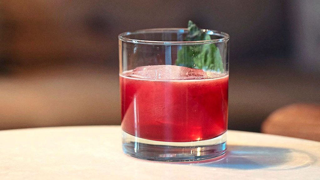 Hearth ’61’s signature mocktail  