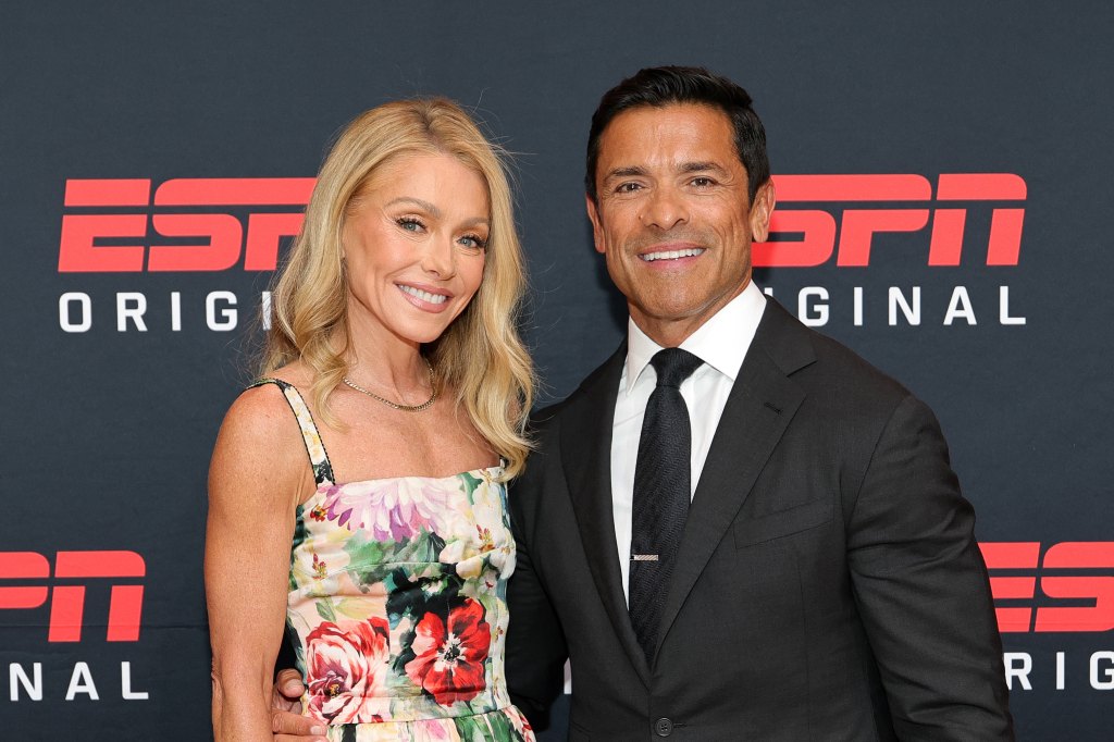 Kelly Ripa and Mark Consuelos in 2025