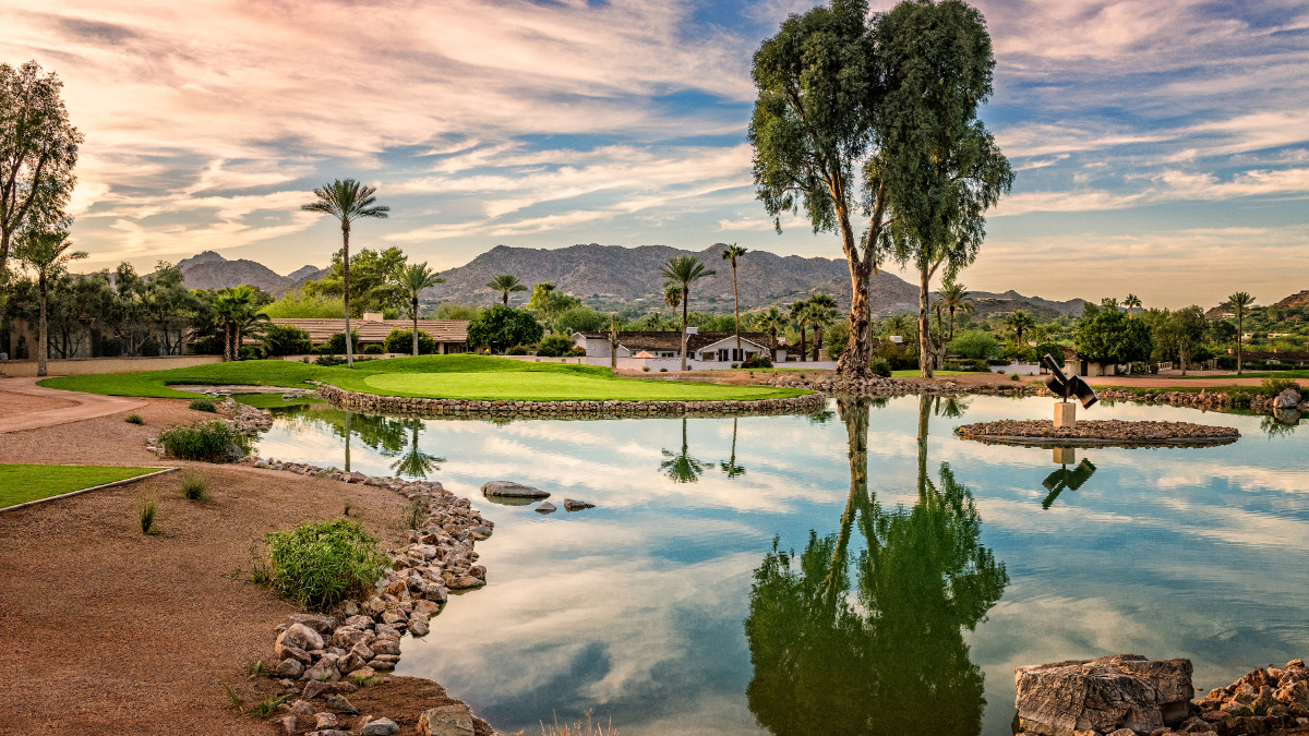 View of Mountain Shadows golf course
