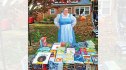 Rae Murphy with books