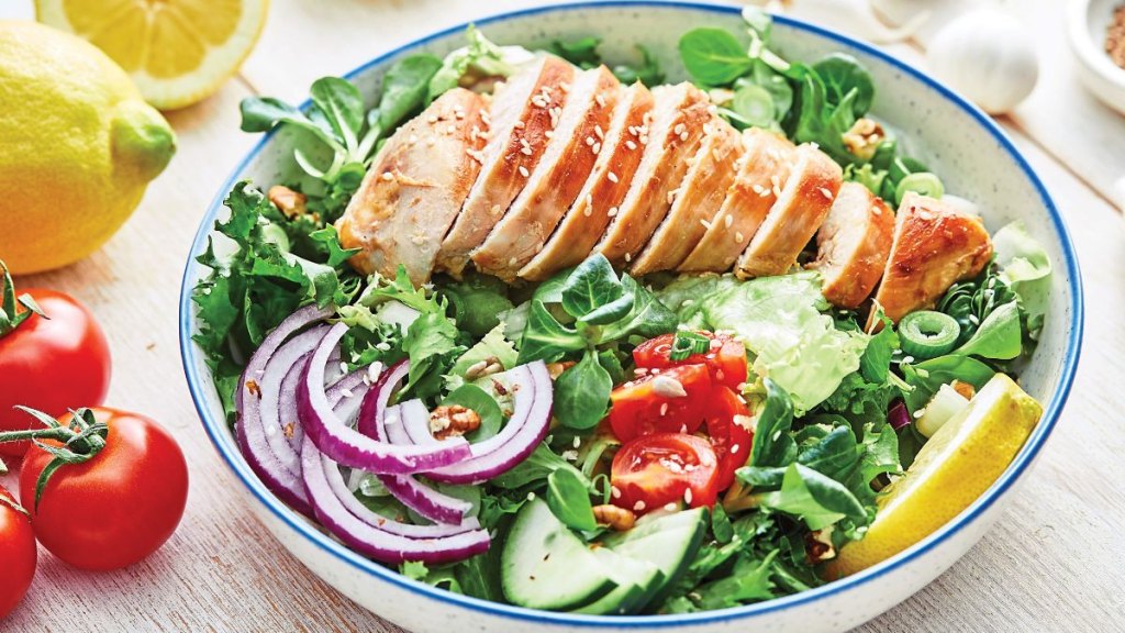 Sample lunch_ Brazil-boosted salad