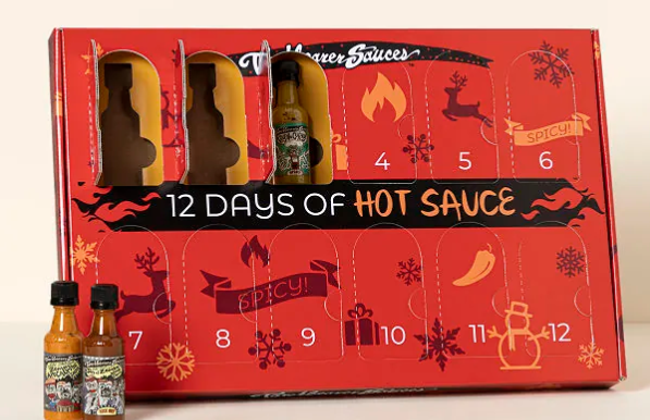 12 Days of Hot Sauce Advent Calendar
