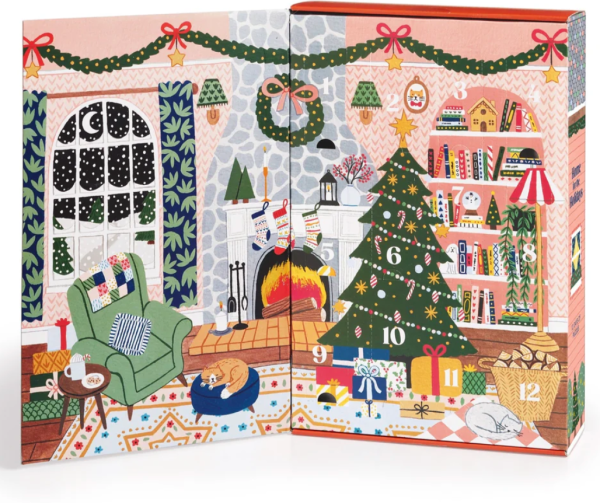 Home for the Holidays 500 Piece Advent Puzzle Calendar