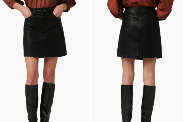 Joe's The Jessica Coated Miniskirt