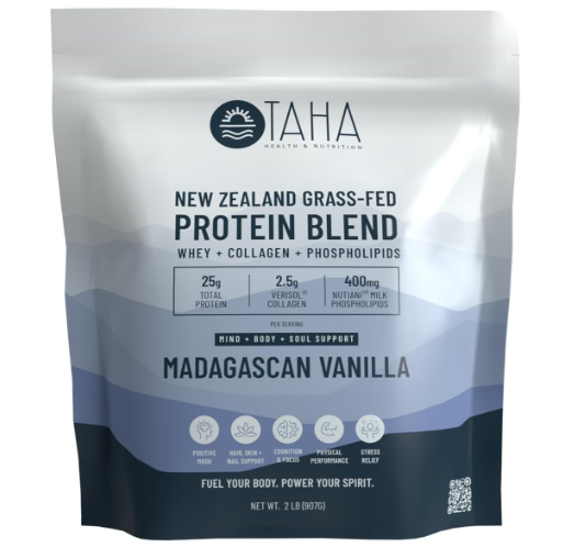 Taha Health & Nutrition Mind+Body+Soul Protein Blend