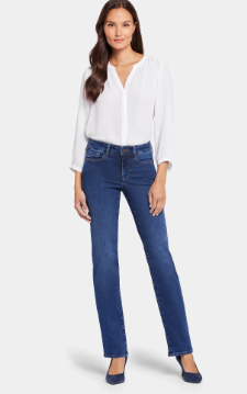NYDJ Marilyn Straight Jeans