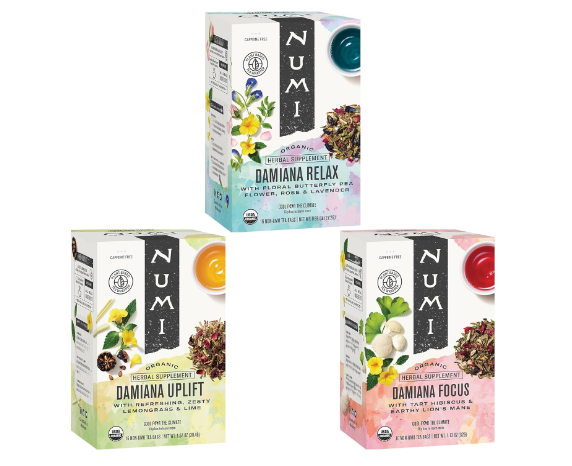 Relax and Regenerate Herbal Supplement Tea Line