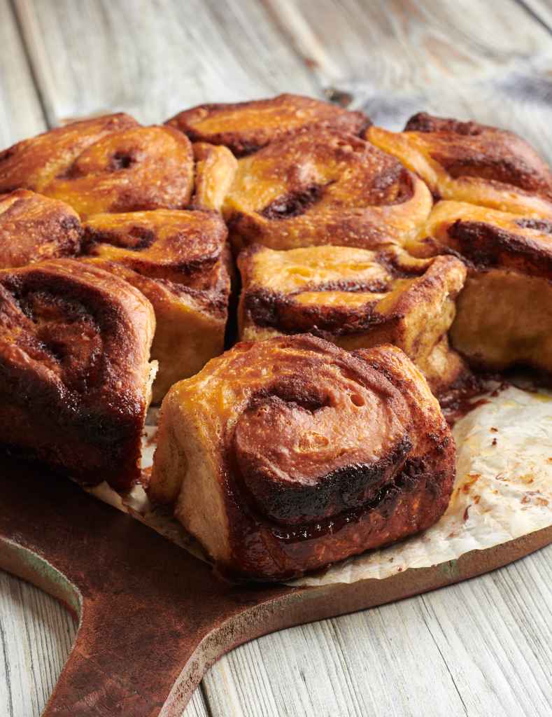 Sourdough enriched cinnamon rolls