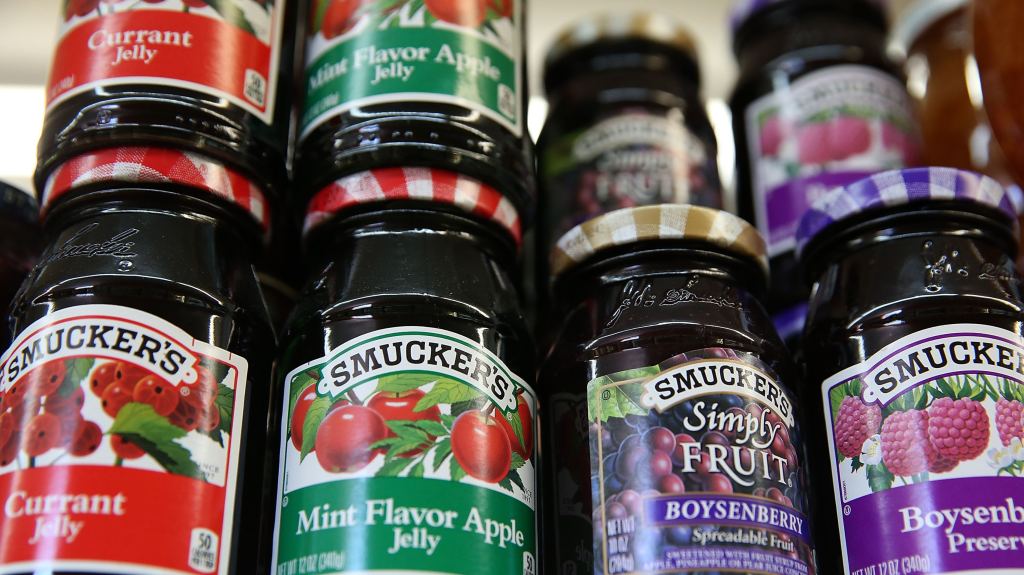 Uncrustables are made by The J.M. Smucker's Company
