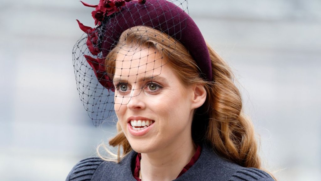 Pincess Beatrice of York attends a Service of Thanksgiving for the life of Prince Philip, Duke of Edinburgh at Westminster Abbey on March 29, 2022 in London, England. Prince Philip, Duke of Edinburgh died aged 99 on April 9, 2021