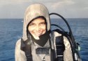 woman in scuba gear