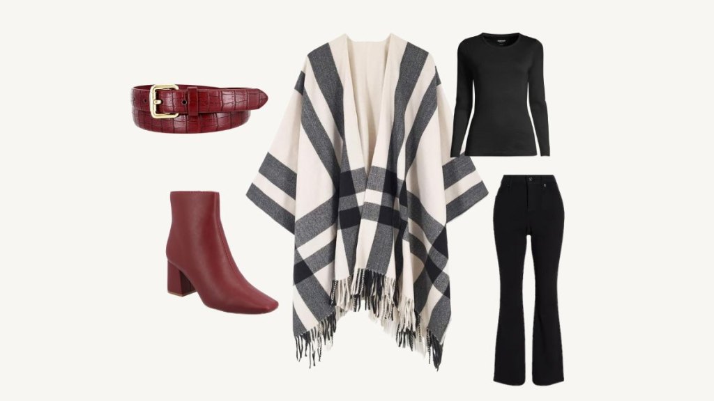 blanket scarf as shawl