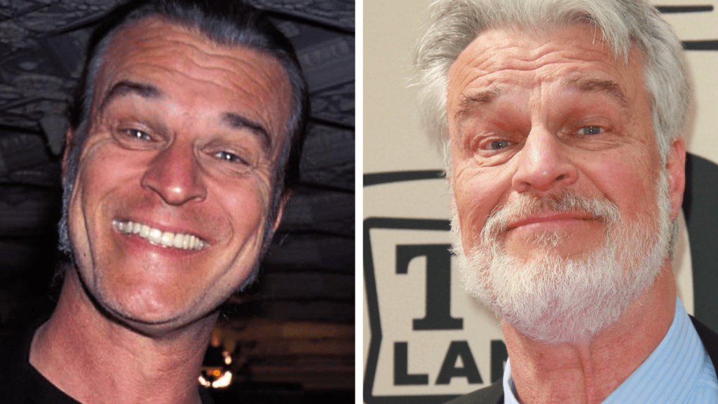 Richard Moll Left: 1995; Right: 2010