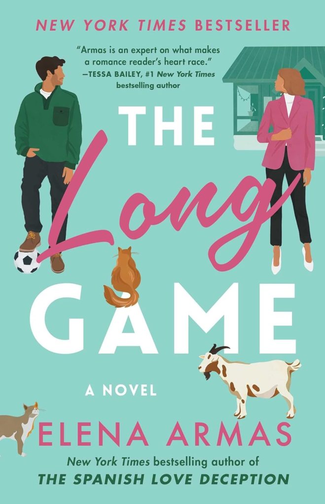 The Long Game by Elena Armas (Small town romance books)
