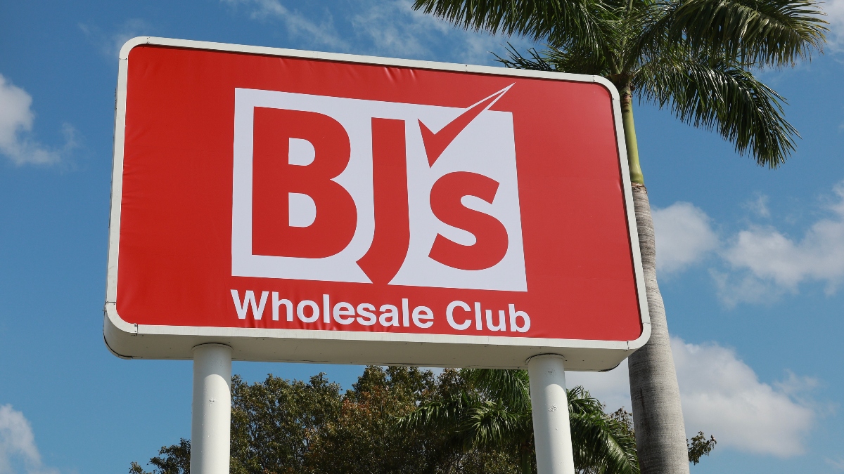 Sign for a BJ's Wholesale Club