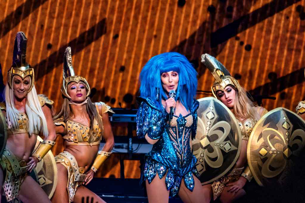 Cher onstage in 2019