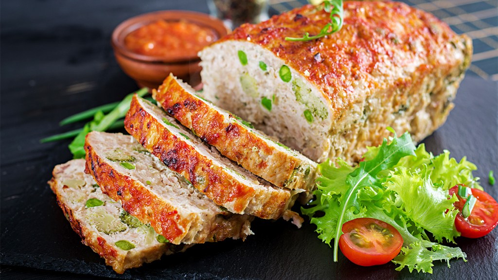 A recipe for Chicken Meatloaf as part of a guide on how to determine its internal temp.