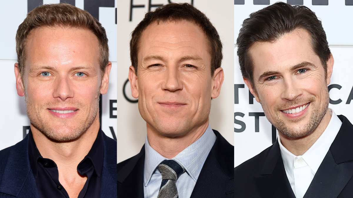 Sam Heughan, Tobias Menzies, David Berry