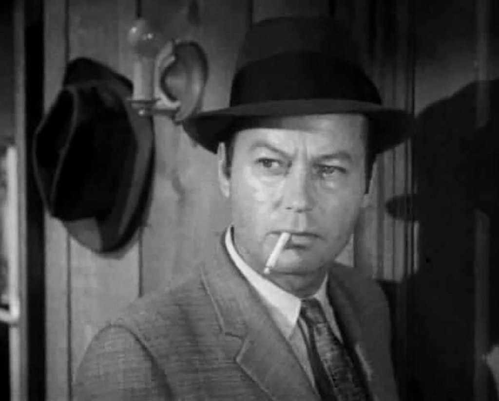 Syndicated crime drama Coronado 9 featured DeForest Kelley in two episodes as different characters.