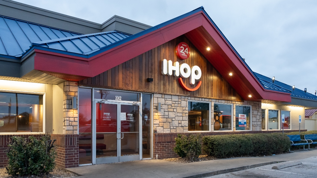 An IHOP restaurant