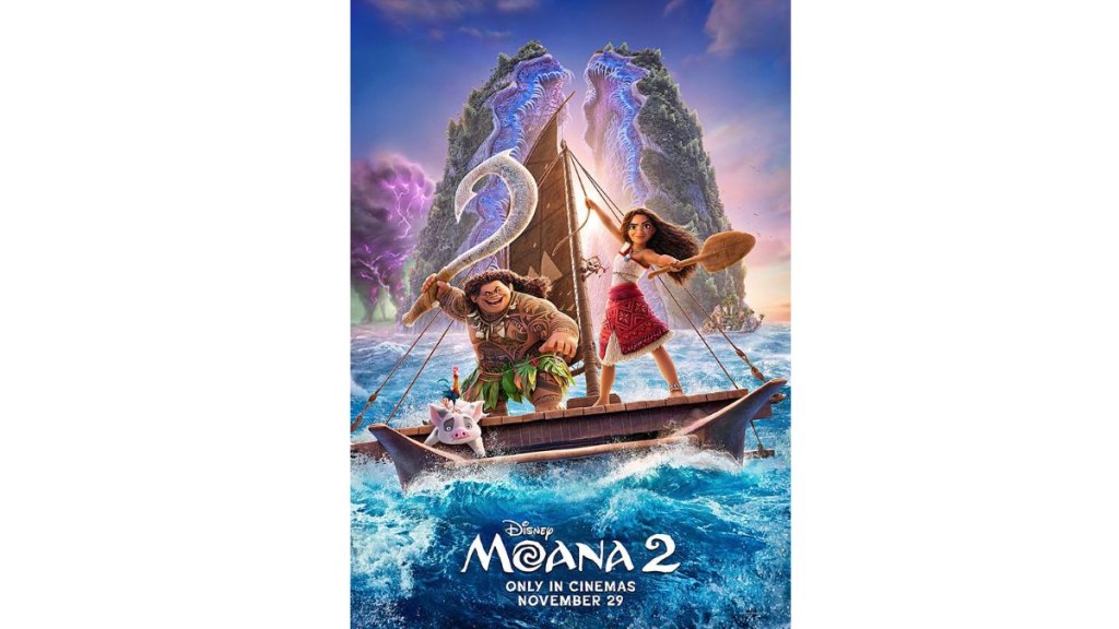 In theaters_ Set sail on the seas in 'Moana 2' 