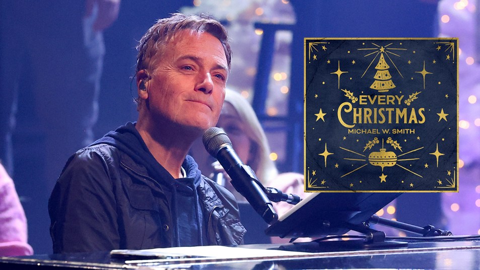 Michael W. Smith performing in 2023