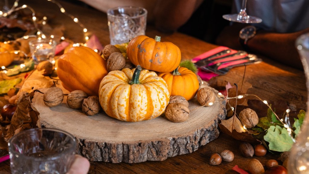 A Thanksgiving centerpiece