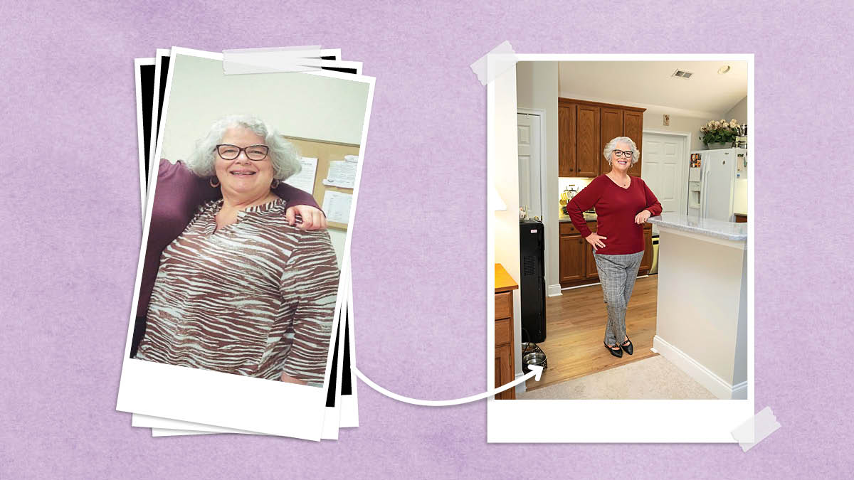 Gina Williamson before and after