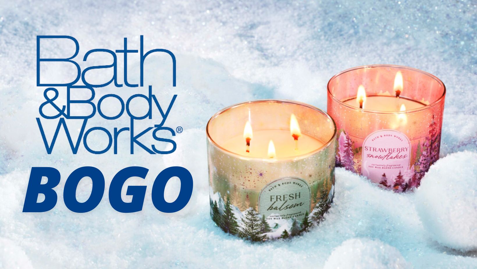 Bath and Body Works Candle Sale | 3-Wicks are Buy One, Get One