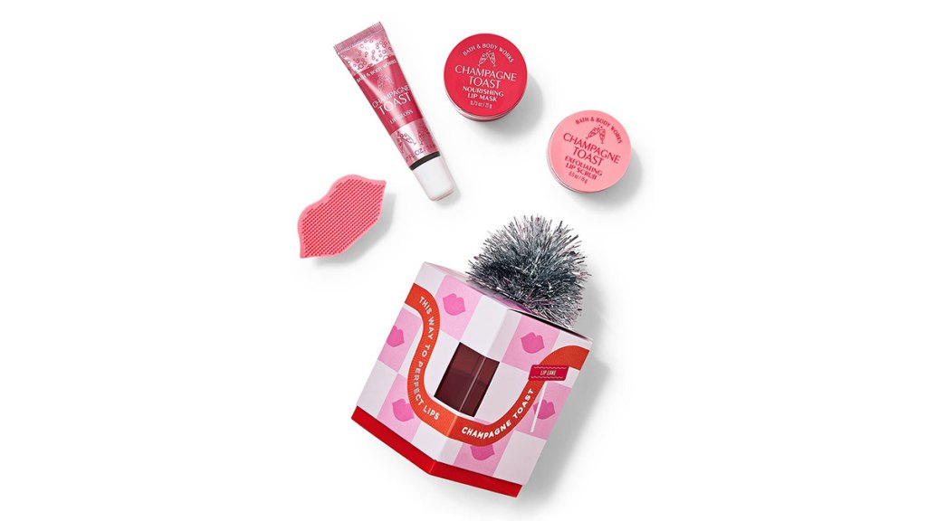 Bath & Body Works Champagne Toast Lip Mini Gift Set