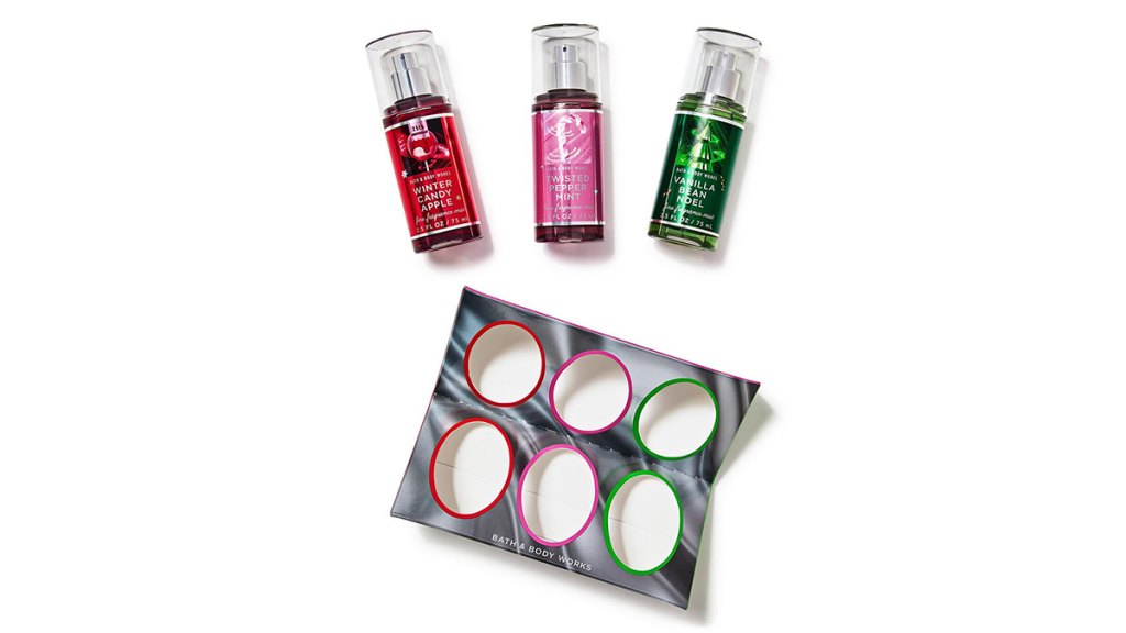 Bath & Body Works Holiday Favorites Mini Fragrance Gift Set