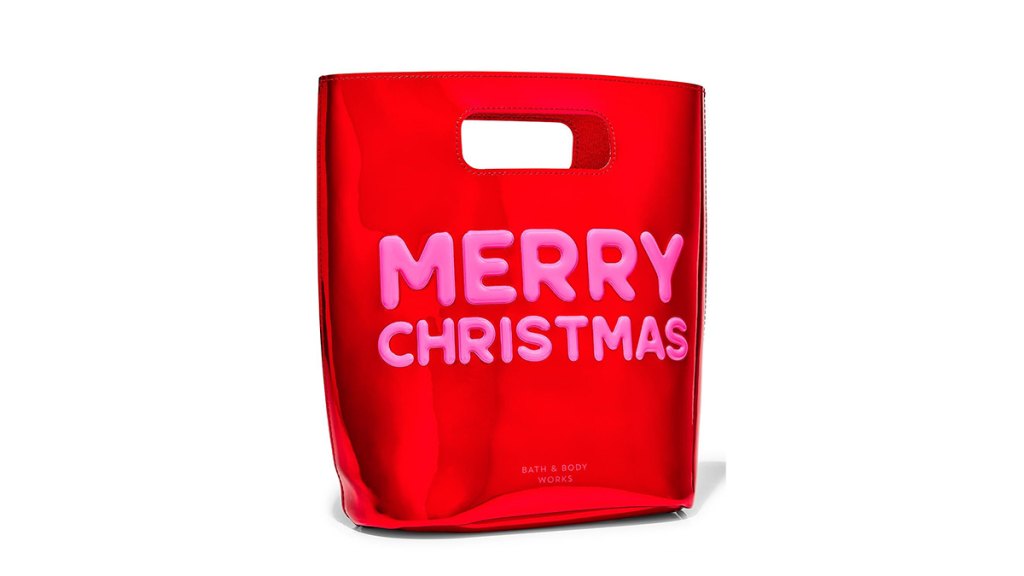 Bath & Body Works Merry Christmas Reusable Gift Bag