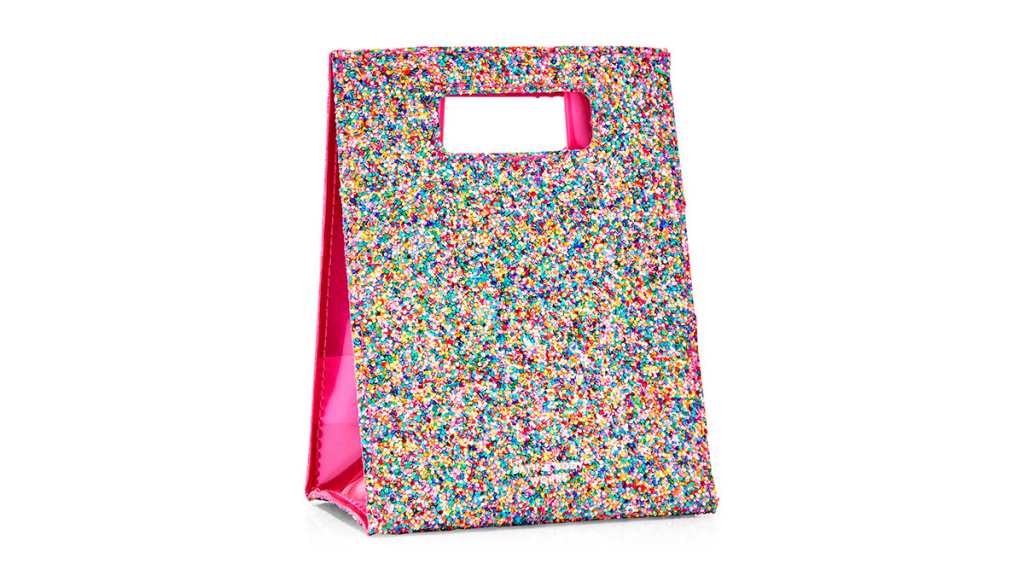 Bath & Body Works Rainbow Glitter Reusable Mini Gift Bag