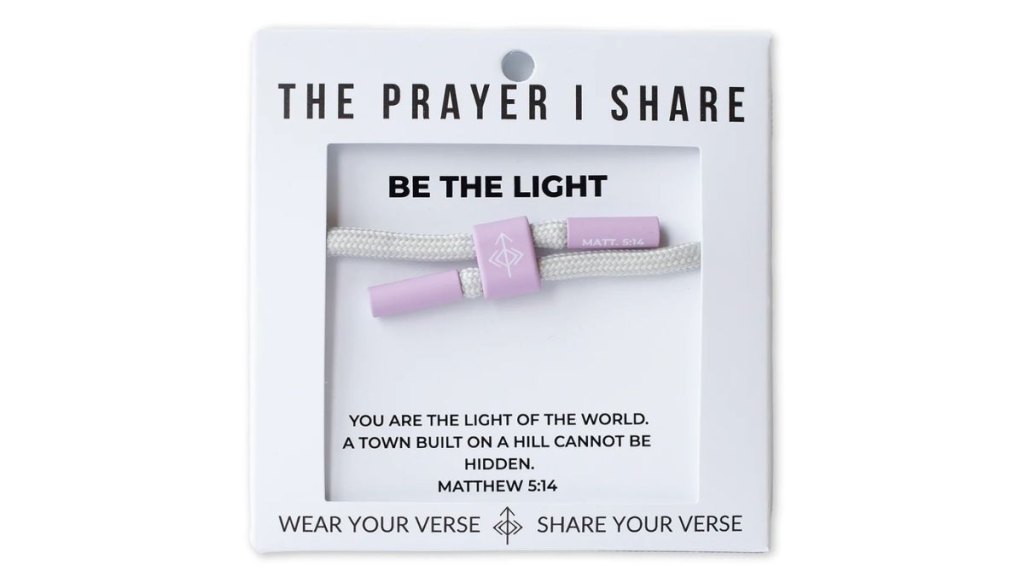 The Prayer I Share Cord Bracelet