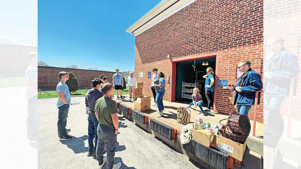 gathering volunteers