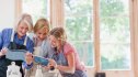 Family Together in the Kitchen