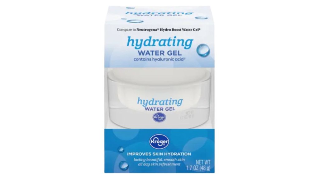 Kroger Hydrating Facial Moisture Water Gel